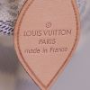 Sac à main Louis Vuitton Saleya en toile damier azur et cuir naturel - Detail D3 thumbnail
