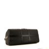 Bolsa de viaje Louis Vuitton Keepall 45 en cuero Monogram negro - Detail D5 thumbnail