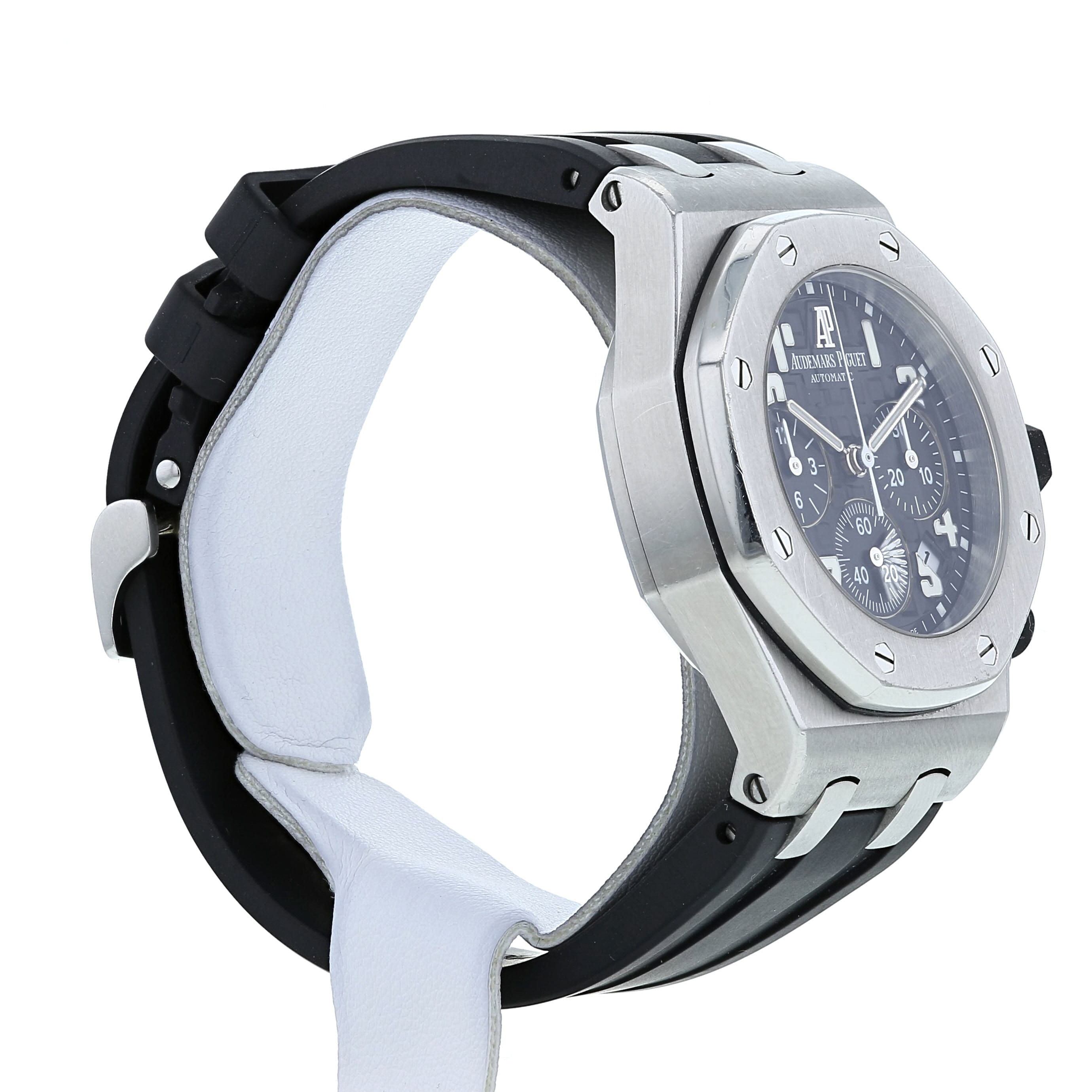 Audemars Piguet Royal Oak Offshore Chrono watch in stainless steel Ref: 26283ST Circa 2014 - Detail D1
