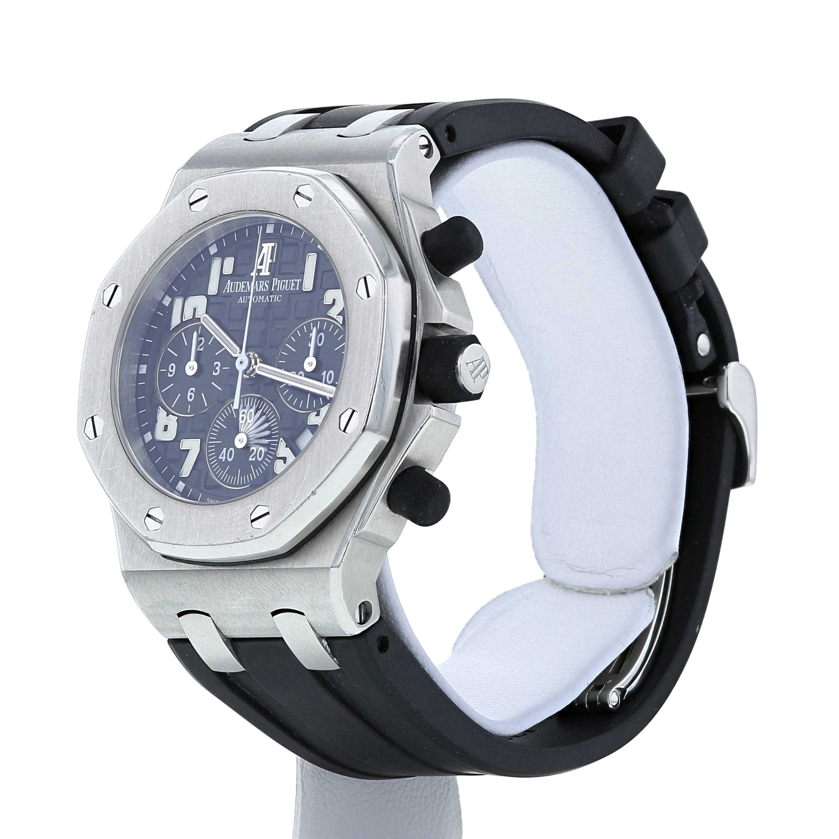 Audemars Piguet Royal Oak Offshore Chrono watch in stainless steel Ref: 26283ST Circa 2014 - Detail D3