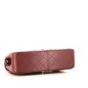 Chanel Timeless jumbo shoulder bag in burgundy quilted grained leather - Detail D5 thumbnail