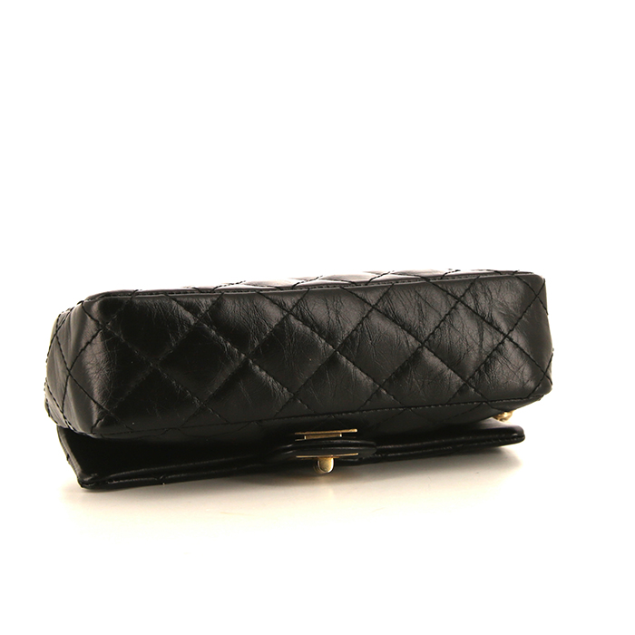 Pochette-ceinture Chanel  Pochette en cuir matelassé noir - Detail D4