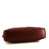 Bolso de mano Chanel en cuero acolchado color burdeos - Detail D5 thumbnail