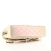 Chanel Timeless handbag in white quilted iridescent leather - Detail D5 thumbnail