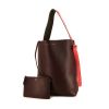 Celine Twisted Cabas in tricolor, burgundy, beige and red leather - 00pp thumbnail
