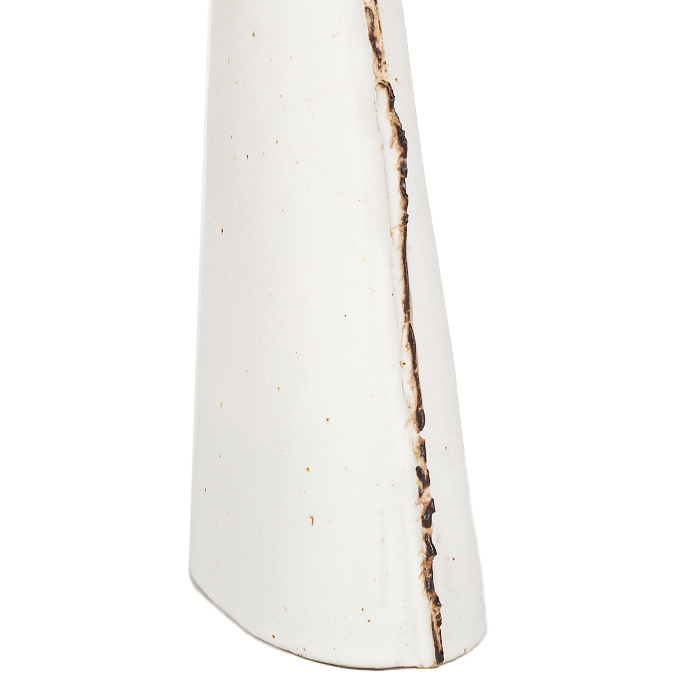 Bruno Gambone, Vase bouteille, en grès émaillé, signé, des années 1970