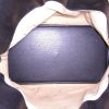 Bolsa de viaje Hermès Bolide 45 cm en cuero granulado negro - Detail D2 thumbnail