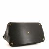 Bolsa de viaje Hermès Bolide 45 cm en cuero granulado negro - Detail D4 thumbnail