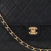 Chanel  Vintage handbag  in black quilted leather - Detail D1 thumbnail