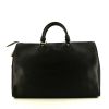 Louis Vuitton Speedy 35 handbag in black epi leather - 360 thumbnail