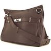 Hermès  Jypsiere 37 cm shoulder bag  in brown leather taurillon clémence - 00pp thumbnail