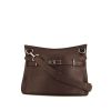 Hermès  Jypsiere 37 cm shoulder bag  in brown leather taurillon clémence - 360 thumbnail