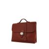 Hermès Sac à dépêches briefcase in brick red togo leather - 00pp thumbnail