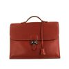 Hermès Sac à dépêches briefcase in brick red togo leather - 360 thumbnail