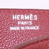 Borsa portadocumenti Hermès Sac à dépêches in pelle togo rosso mattone - Detail D3 thumbnail