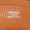 Sac bandoulière Hermes Evelyne petit modèle en cuir togo orange - Detail D3 thumbnail