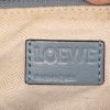 Loewe Puzzle  small model handbag in blue leather - Detail D4 thumbnail