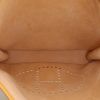 Hermes Evelyne large model shoulder bag in Jaune d'Or Courchevel leather - Detail D2 thumbnail