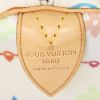 Borsa Louis Vuitton Speedy Editions Limitées in tela monogram multicolore e bianca e pelle naturale - Detail D3 thumbnail