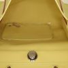 Hermès Herbag shoulder bag in Natural leather and yellow canvas - Detail D3 thumbnail
