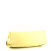 Hermès Herbag shoulder bag in Natural leather and yellow canvas - Detail D5 thumbnail