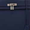 Bolso de mano Hermès  Kelly 35 cm en cuero epsom azul Zafiro - Detail D1 thumbnail