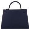 Bolso de mano Hermès  Kelly 35 cm en cuero epsom azul Zafiro - Detail D7 thumbnail