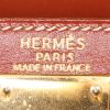 Borsa Hermès Kelly 28 cm in pelle box rosso mattone - Detail D4 thumbnail