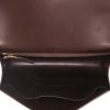 Bolso de mano Hermes Hermes Constance en cuero box marrón chocolate y esmalte marrón - Detail D3 thumbnail