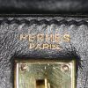 Bolso de mano Hermès Kelly 20 cm en cuero box azul marino - Detail D4 thumbnail