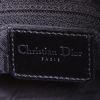 Bolso de mano Dior Lady Dior modelo mediano en lona negra - Detail D4 thumbnail