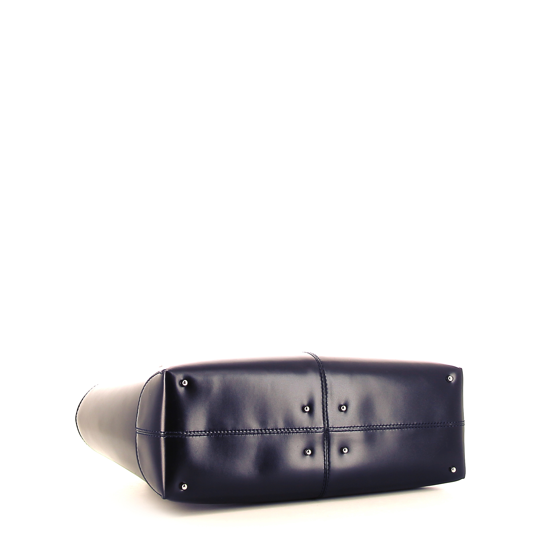 Tod's D-Bag handbag in navy blue - Detail D5