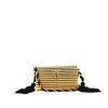 Saint Laurent Opyum Box shoulder bag in gold plexiglas - 360 thumbnail
