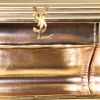 Borsa a tracolla Saint Laurent Opyum Box in plexiglas dorato - Detail D2 thumbnail