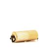Bolso bandolera Saint Laurent Opyum Box en plexiglás dorado - Detail D4 thumbnail