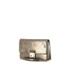 Borsa a tracolla Dior Miss Dior Promenade in pelle iridescente grigio metallizzato - 00pp thumbnail