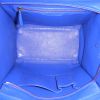 Borsa Celine Luggage Mini in pelle blu - Detail D2 thumbnail