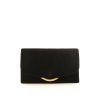 Hermès Vintage pouch in black suede - 360 thumbnail