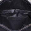 Bolsito de mano Hermès Vintage en ante negro - Detail D2 thumbnail