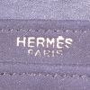 Hermès Vintage pouch in black suede - Detail D3 thumbnail