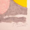 Georges Braque, "Descente aux enfers (planche 4)", lithographie en couleurs sur papier Japon, signée et encadrée, de 1961 - Detail D1 thumbnail
