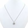 Tiffany & Co Lynn necklace in platinium and diamonds - 360 thumbnail