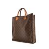 Louis Vuitton Sac Plat handbag in monogram canvas and natural leather - 00pp thumbnail