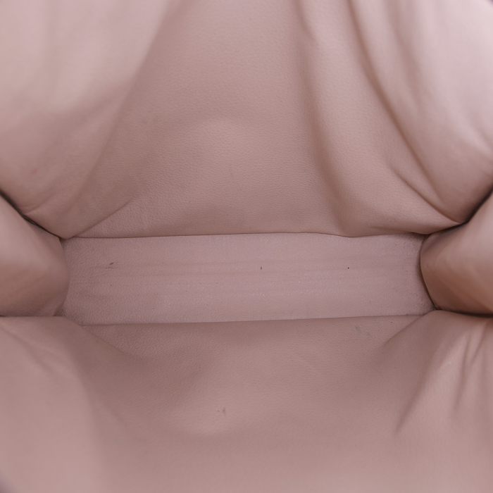 Sac à main Louis Vuitton Sac Plat en toile monogram et cuir naturel - Detail D2