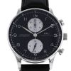 IWC Portuguese-Chronograph watch in stainless steel - 00pp thumbnail