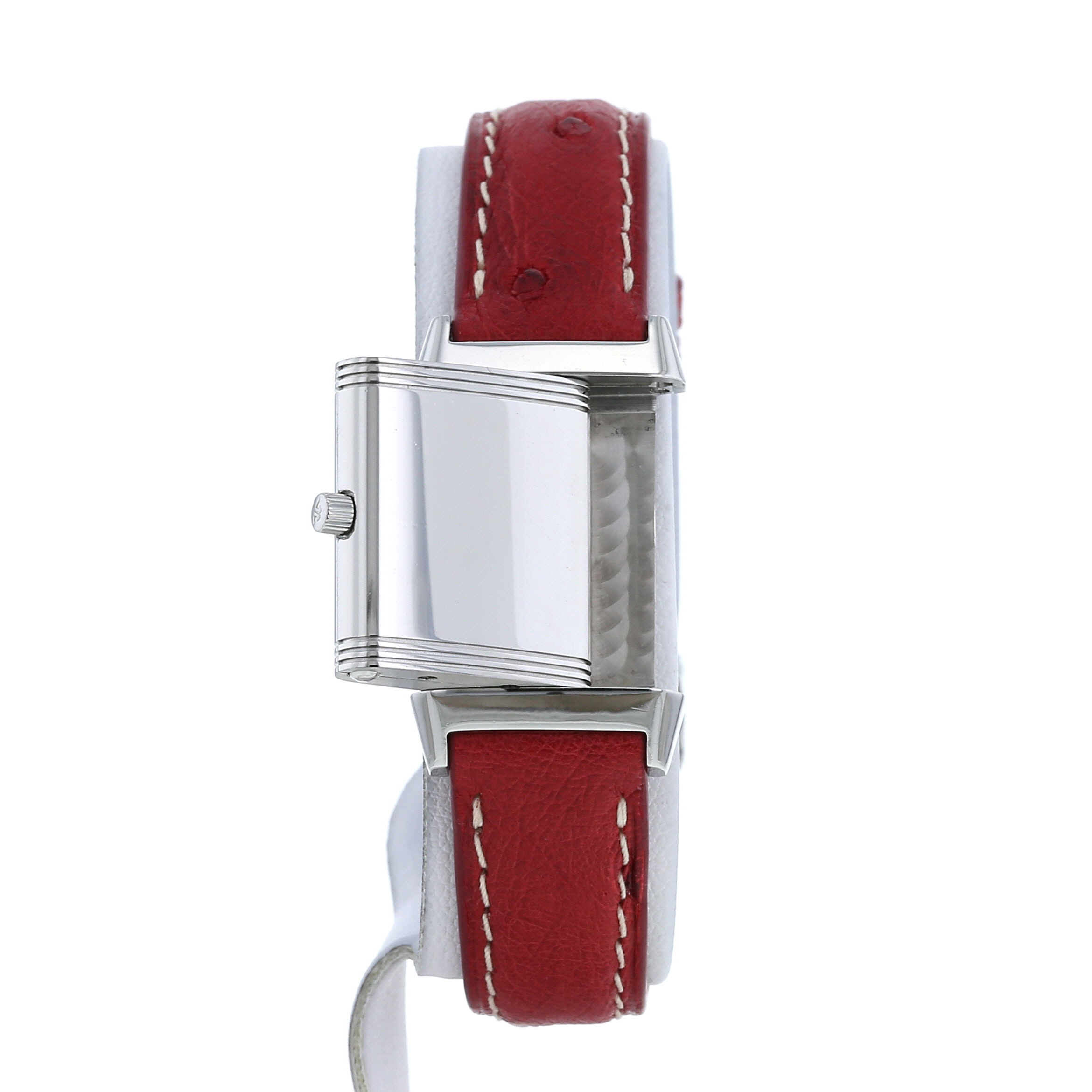 Orologio Jaeger-LeCoultre Reverso Lady in acciaio Ref :  260.8.47 Circa  1990 - Detail D1