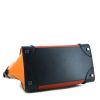 Borsa Celine Luggage in pelle tricolore rossa arancione e nera - Detail D4 thumbnail