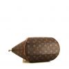 Bolso de mano Louis Vuitton Ellipse modelo grande en lona Monogram marrón y cuero natural - Detail D4 thumbnail