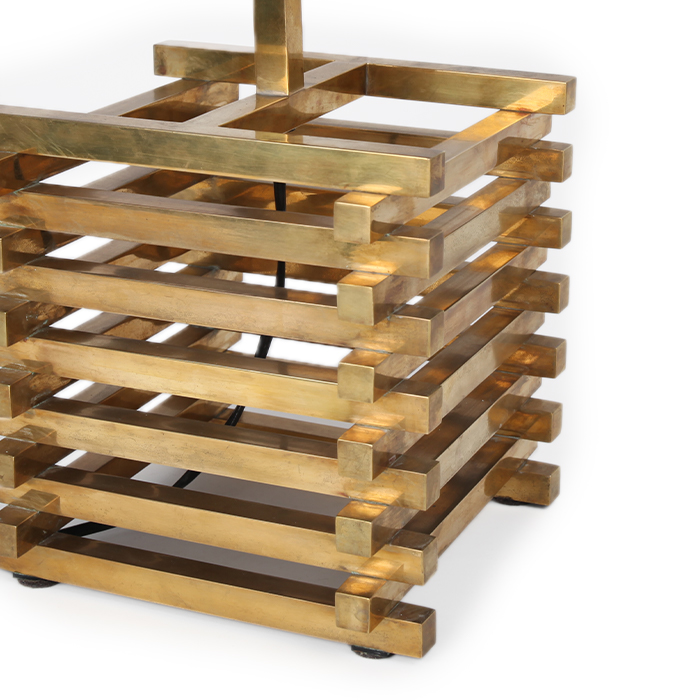 Vintage, table lamp, in brass, from the 1990/2000's - Detail D1