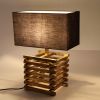 Vintage, table lamp, in brass, from the 1990/2000's - Detail D2 thumbnail